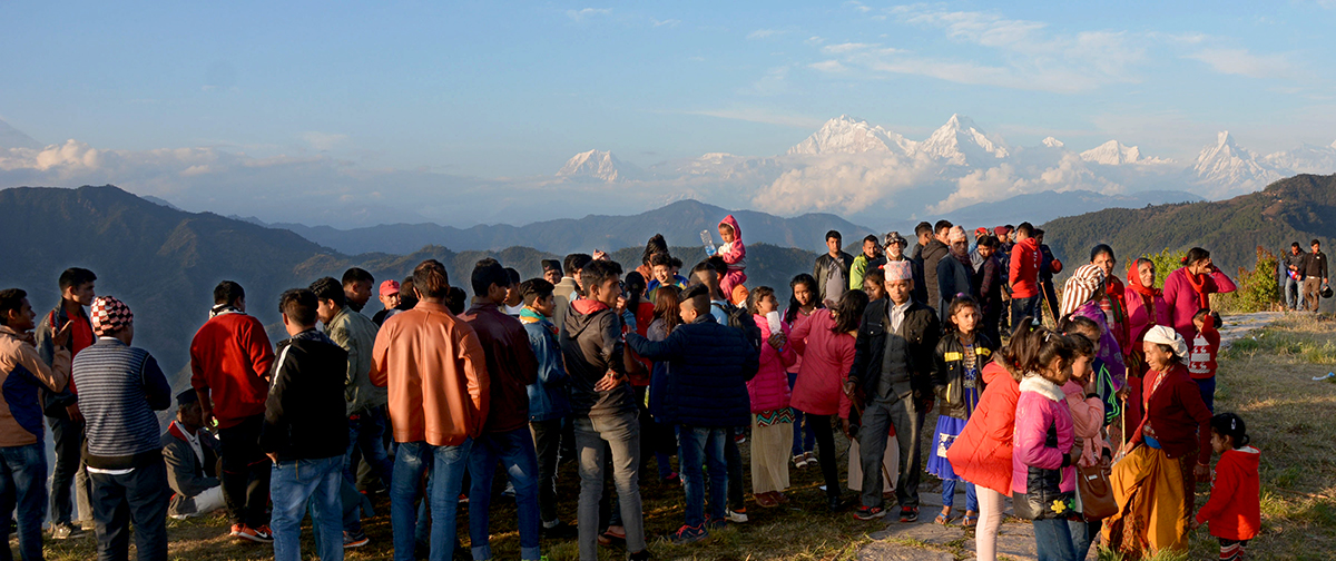 पछिल्लो एक महिनामा ६७ हजार १५३ जना पर्यटक नेपाल आए